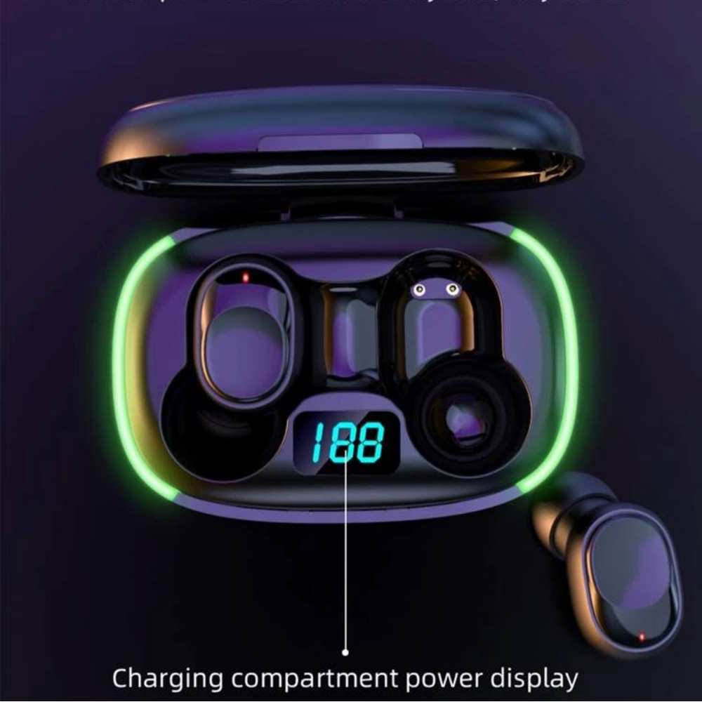 Passive Noise Cancelling In-Ear Touch Control LED Waterproof Wireless Earphone - Picture 3 of 7
